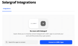 Solargraf on the Zap Store