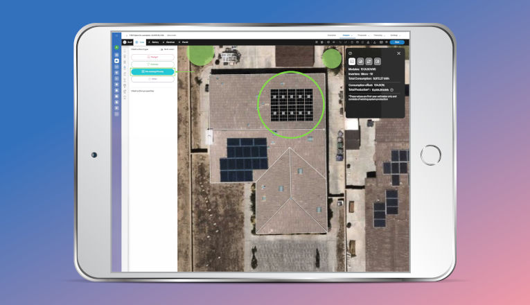 Effortlessly design any system - new, expansion and battery only proposals with Solargraf