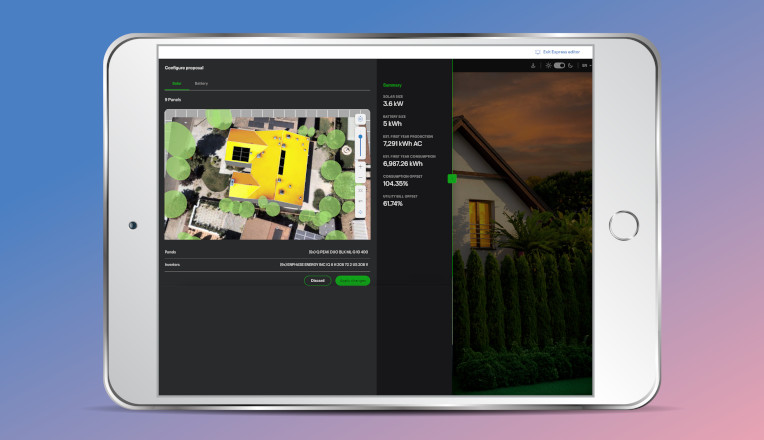 Edit. Quote. Close - instantly with Solargraf’s express editor